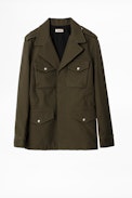 Basil Jacket - Men’s khaki jacket.