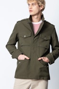 Basil Jacket - Men’s khaki jacket.