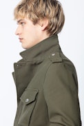 Basil Jacket - Men’s khaki jacket.