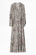 Robe Realize Print Mandala - Robe longue, imprimée femme.