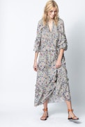 Robe Realize Print Mandala - Robe longue, imprimée femme.