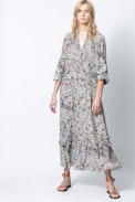Robe Realize Print Mandala - Robe longue, imprimée femme.
