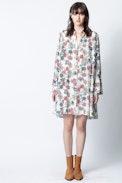Raika Print Flower Dress - Women’s printed dress.