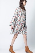 Raika Print Flower Dress - Women’s printed dress.