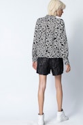 Titus Print Coeur Silk Tunic - Women’s printed tunic.