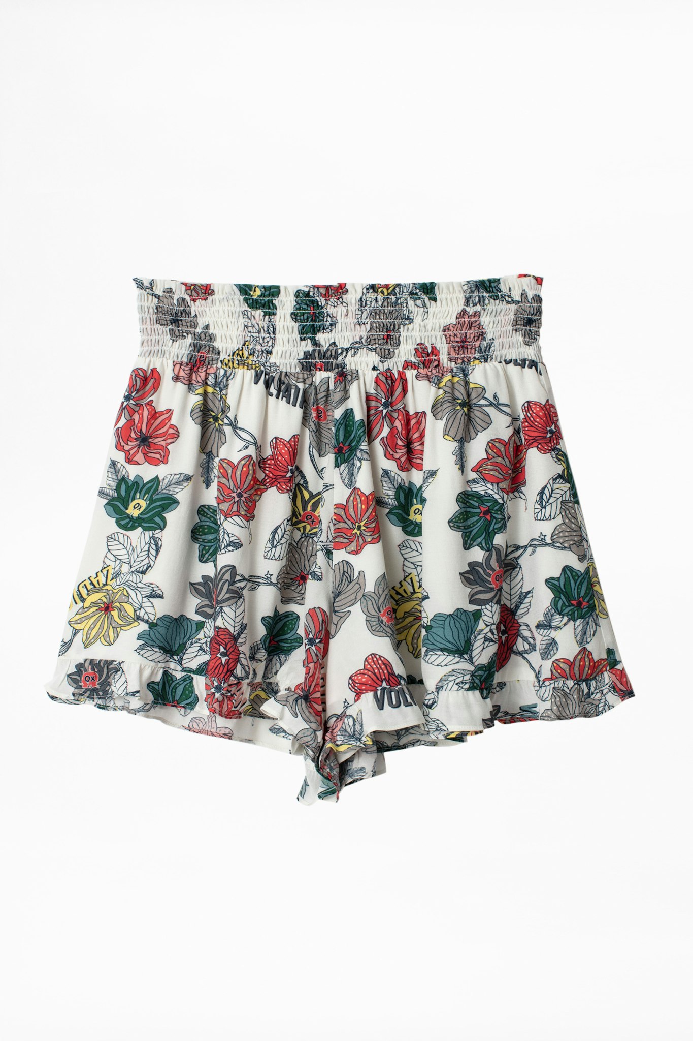 Sophie Print Flower Shorts - shorts women | Zadig&Voltaire