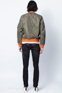 ZV X Schott Jacket - Schwarzer Herrenblouson Zadig&Voltaire X Schott aus Leder.