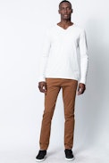 Pit Pants - Men’s brown chino pants.