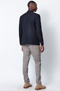 Valfried Jacket - Men’s navy blue wool jacket.