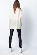 Pull Thursday Cachemire - Pull en cachemire beige femme.