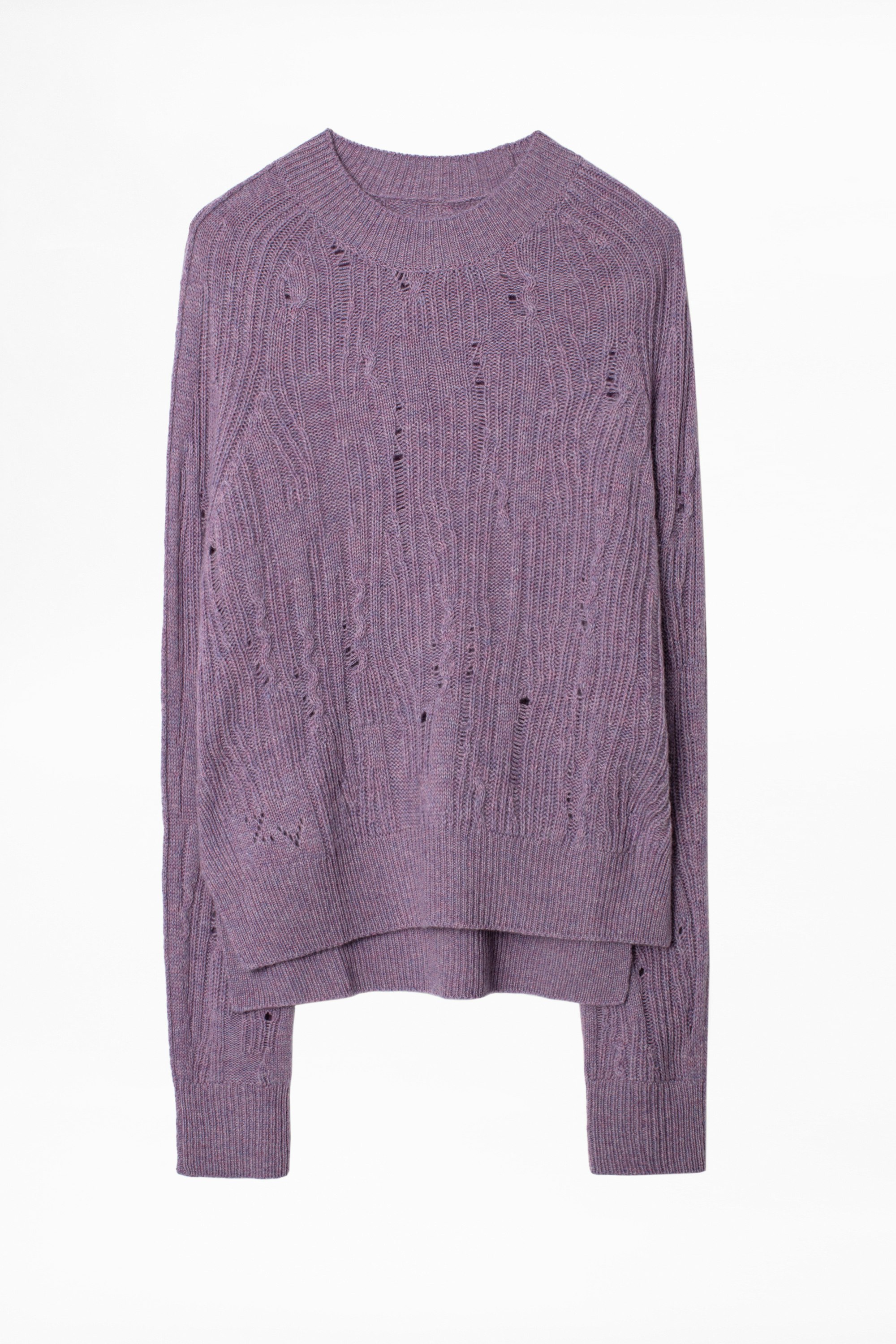 lavender purple sweater