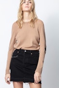 Pull Shany Studs - Pull femme, en laine.