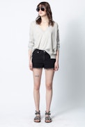 Picky Twist Sweater - Women’s green sweater.