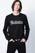 Pull Kennedy Cachemire - Pull noir homme en cachemire.