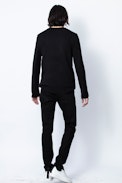 Pull Kennedy Cachemire - Pull noir homme en cachemire.