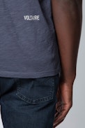 T-Shirt Terry - Einfarbiges Herren-T-Shirt aus Baumwolle.