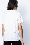 T-Shirt Terry - Weißes Herren-T-Shirt.
