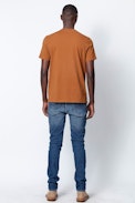 Ted Voltaire T-shirt - Men's gray T-shirt with “Voltaire” print.