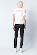 Azedi Amour T-Shirt - Women's white printed T-Shirt.