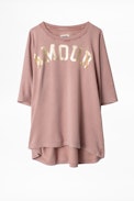 Sweatshirt Portland Amour Foil - Sweatshirt femme, coupe ample.