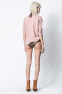 Sweatshirt Portland Amour Foil - Sweatshirt femme, coupe ample.