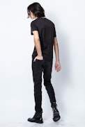 Ted T-Shirt - Men's black printed T-shirt.