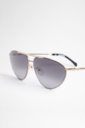 Sunglasses SZV276 - Golden sunglasses for women