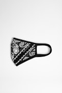 Bandana Masks Pack - Pack of two unisex black general use bandana masks