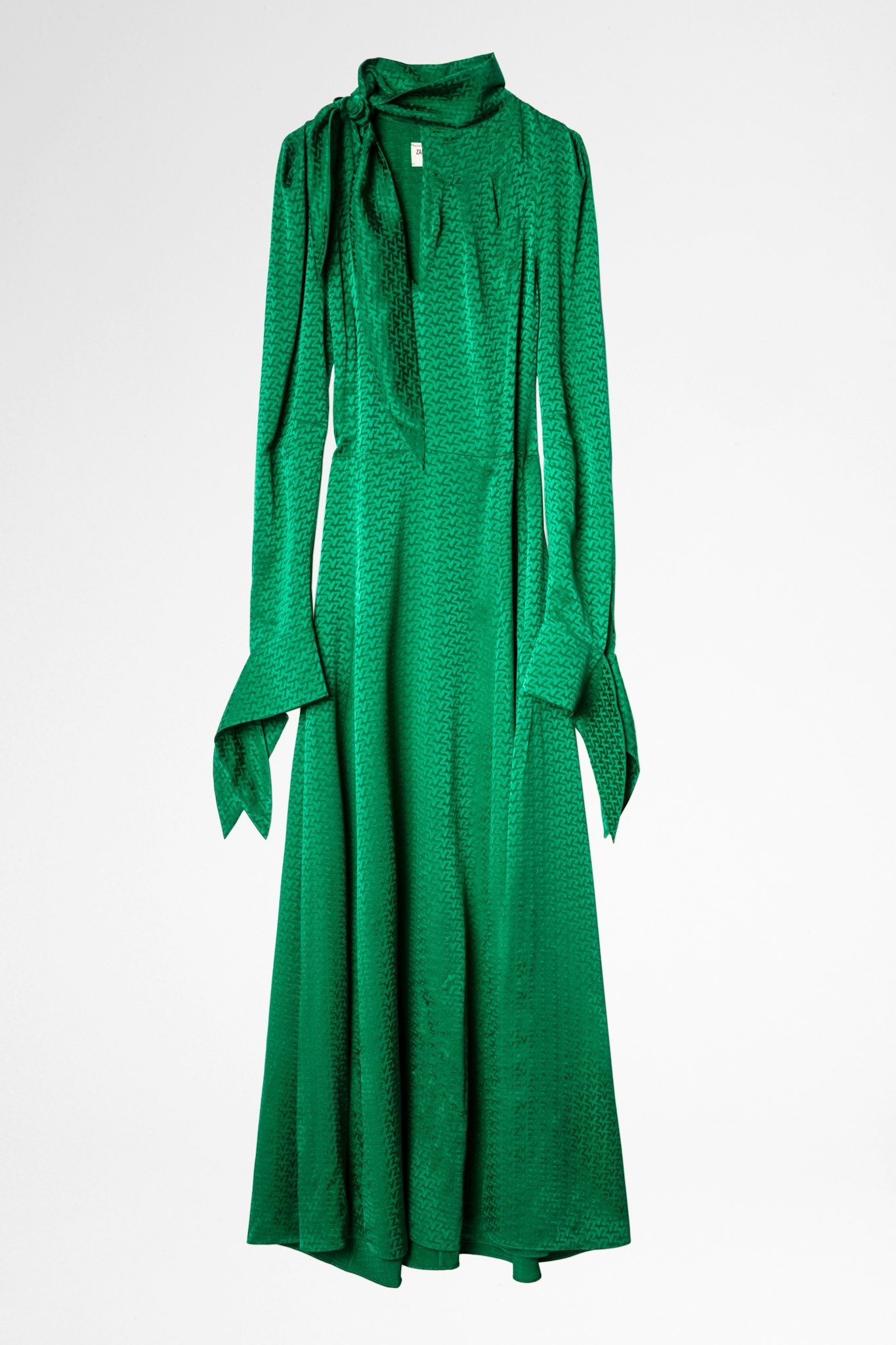 ZV Bow jacquard dress - dress women | Zadig&Voltaire