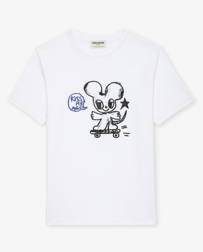 T-shirt Edwin White - Taille S - Zadig & Voltaire - Modalova