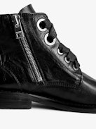 Laureen Roma Boots - Leather lace-up ankle boots