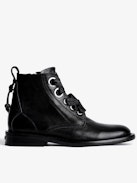 Laureen Roma Boots - Leather lace-up ankle boots