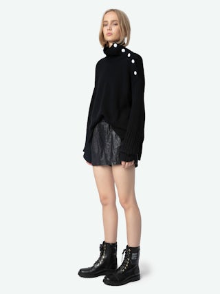 Joe Ankle Boots - Leather ranger boots with print and patch.