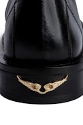 Laureen Faux Fur Ankle Boots - With faux fur and a front chain for an added twist, and the brand's signature wings, the iconic Laureen Roma ankle boots are the ultimate rock footwear.