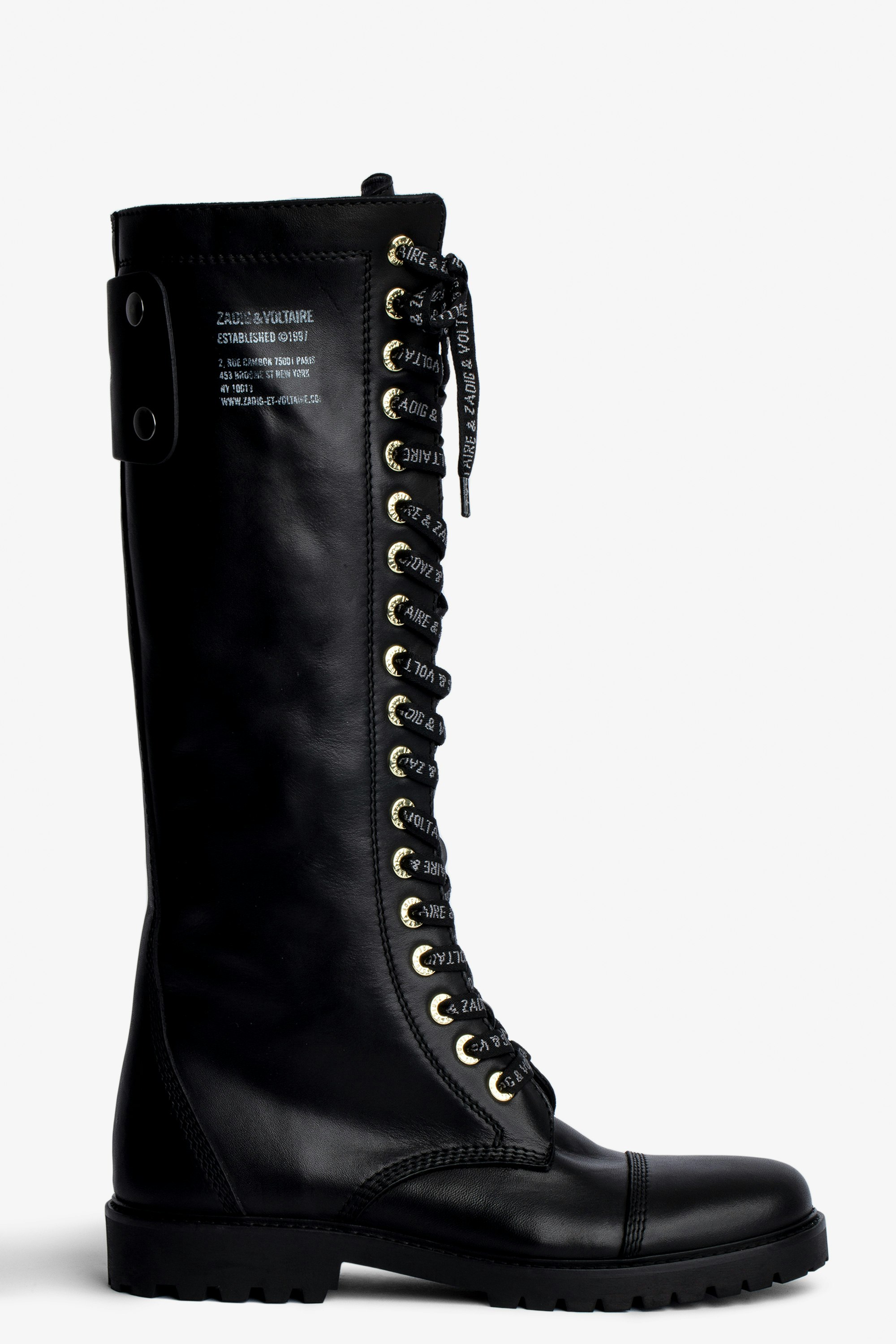 Joe High Boots - Women’s black leather high boots