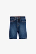 Bob Children's Bermuda Shorts - Children's cotton Bermuda shorts in blue