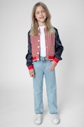 Ben Reversible Children's Jacket - Reversible children's jacket in blue