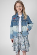 Giacca Alex junior - Giacca in denim blu junior