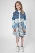 Giacca Alex junior - Giacca in denim blu junior