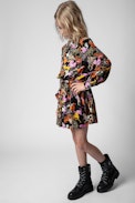 Karo Kids’ Dress - Children’s short dress with horse print