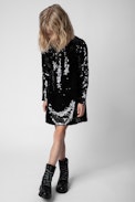 Sienna Kids’ Dress - Children’s black short dress