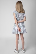 Ranila Kids' Dress - Kids' gathered dress in multicolour cotton