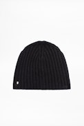 Caid Deluxe Cachemire Hat - Women’s black cashmere beanie