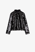 Children’s Tummy Top - Children’s black blouse