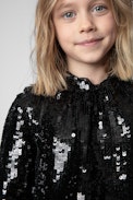 Children’s Tummy Top - Children’s black blouse