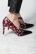 Pumps Discover Wild Leo - Damenpumps aus Leder mit Leopardendruck.