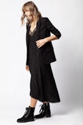 Veste Viva Bis Eagles - Veste noire en strass.