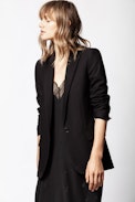 Veste Viva Bis Eagles - Veste noire en strass.