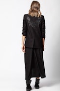 Veste Viva Bis Eagles - Veste noire en strass.