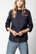 Chemise Tackl Mili - Surchemise militaire femme.